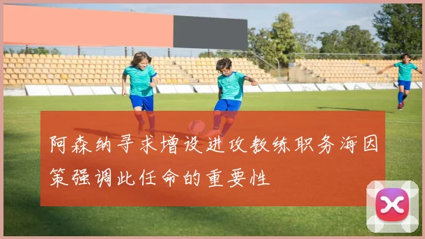 阿森纳寻求增设进攻教练职务海因策强调此任命的重要性